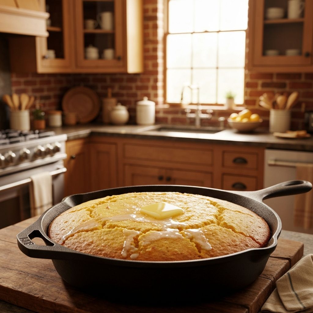 Cast Iron Cornbread