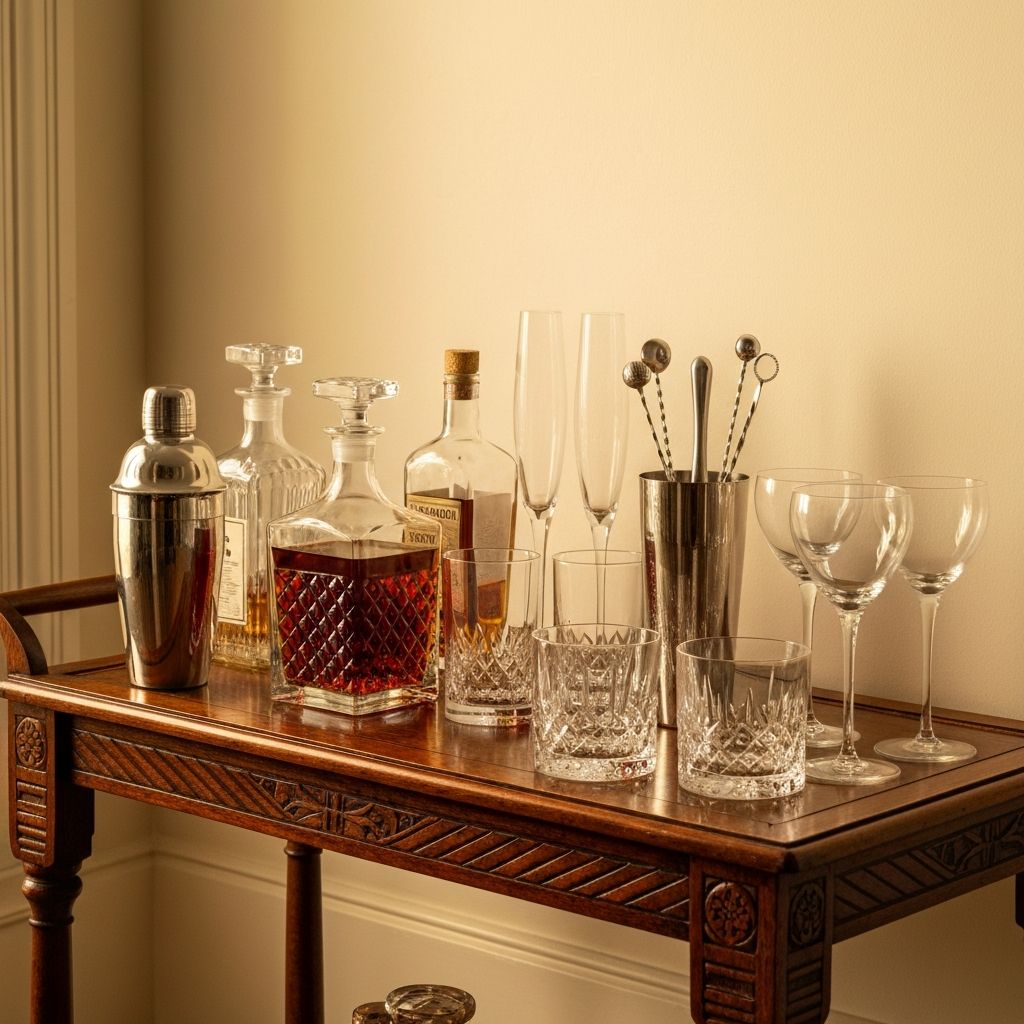 Bar Cart Styling