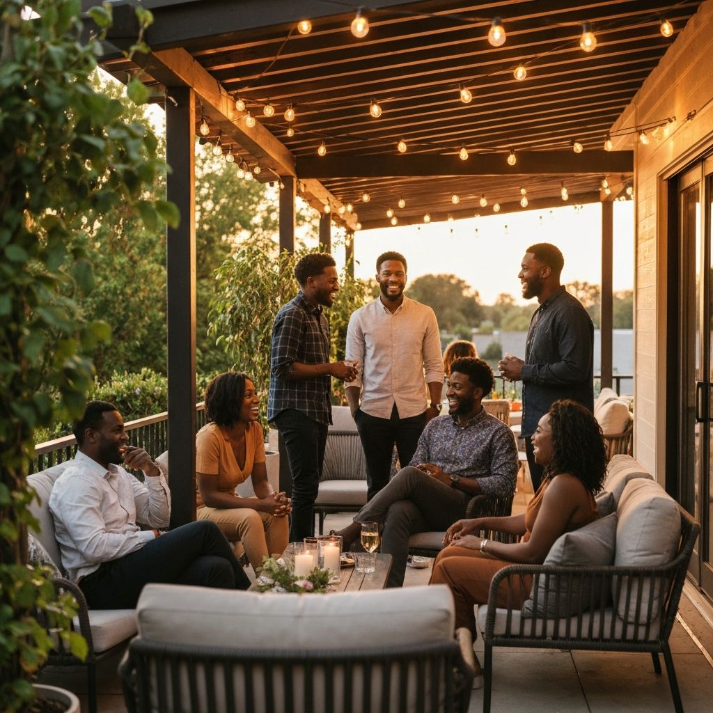 Patio Dinner Party