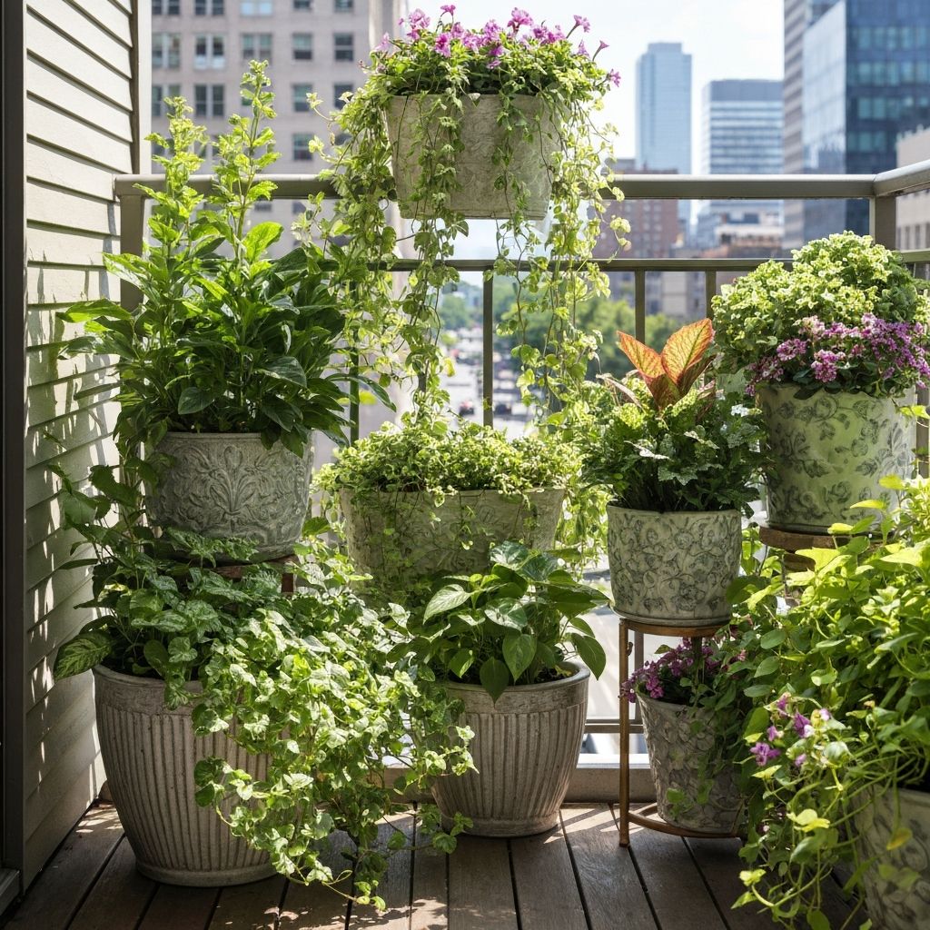 Balcony Garden Inspo