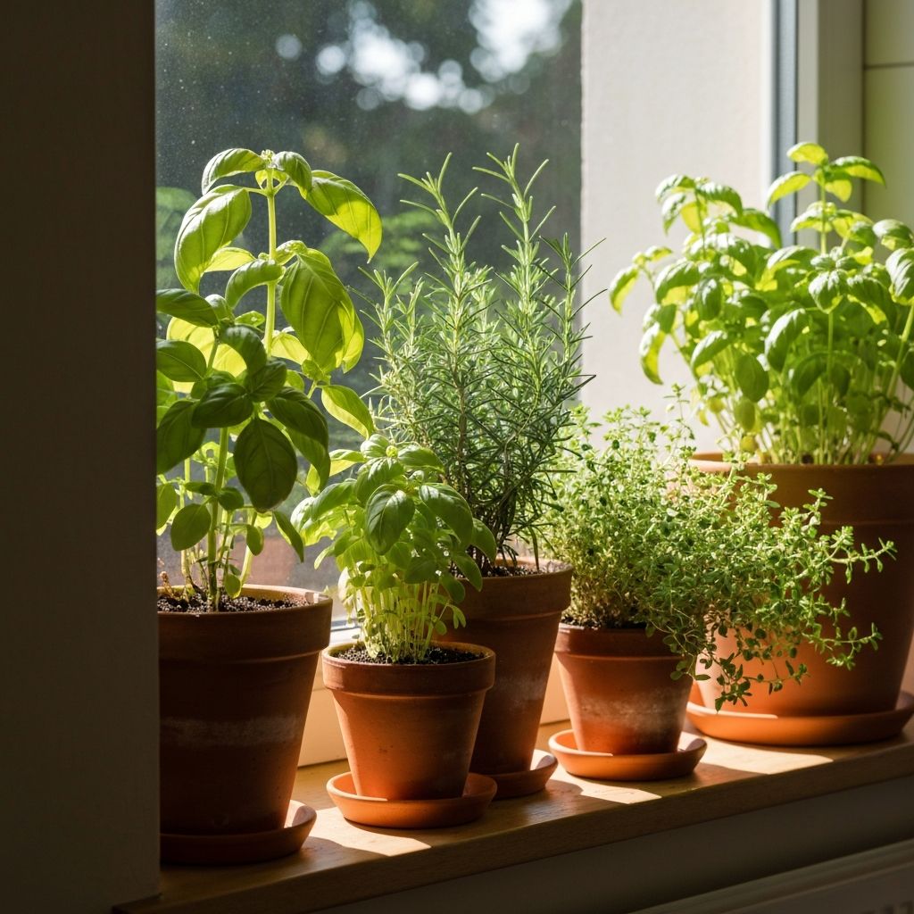 Windowsill Herb Garden